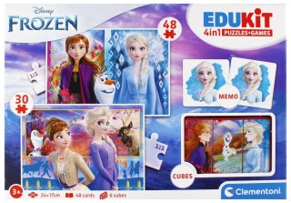 Puzzle Clementoni 2w1 Memo Klocki Frozen 18292