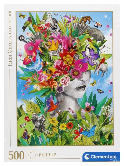 Puzzle Clementoni 500el Head in the Jungle 35526