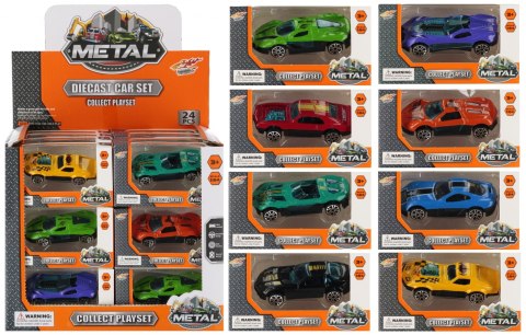 Auto osobowe metalowe MEGA CREATIVE 542821