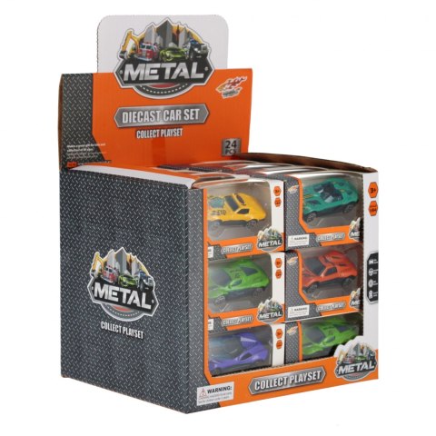 Auto osobowe metalowe MEGA CREATIVE 542821