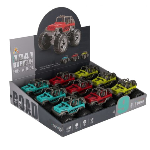 Auto terenowe 13cm mix MEGA CREATIVE 542842