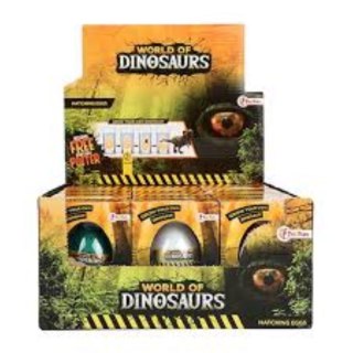 Dinozaur rosnący w jajku 6cm mix display A 12 TOI TOYS 35114Z