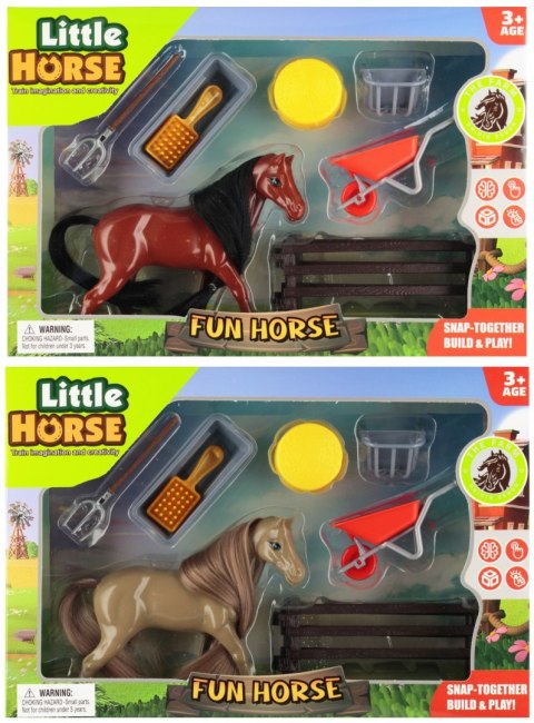 Konik z akcesoriami mix MEGA CREATIVE 543524