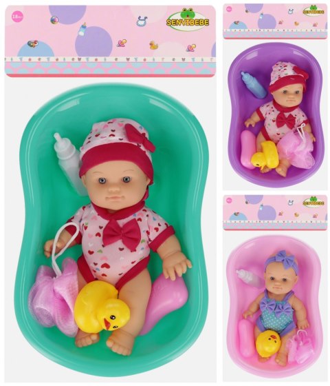Lalka Bobas 25 cm z akcesoriami MEGA CREATIVE 543721