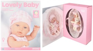 Lalka Bobas 33cm z akcesoriami Dziewczynka MEGA CREATIVE 543724