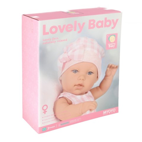 Lalka Bobas 33cm z akcesoriami Dziewczynka MEGA CREATIVE 543724