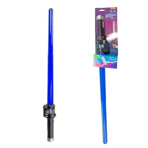 Miecz świetlny 60 cm z efektami świetlnymi i dźwiękowymi 3 kolory mix