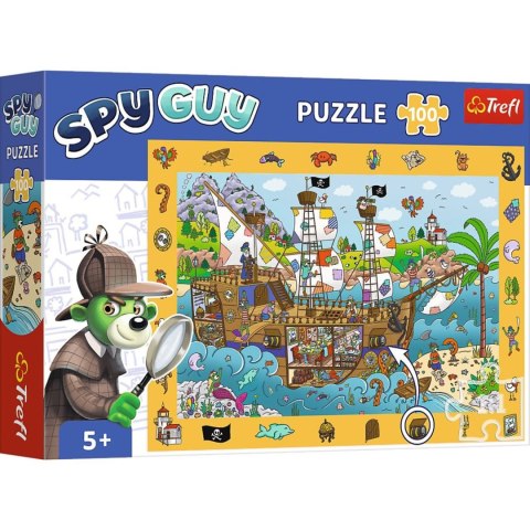 Puzzle 100el Spy Guy Statek piracki TREFL 15594 TR