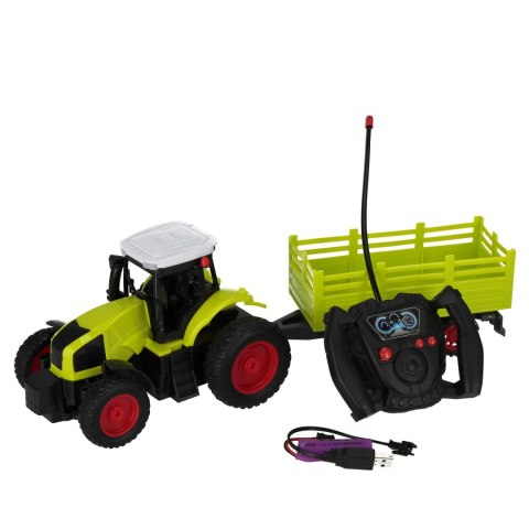 Traktor zdalnie sterowany z akcesoriami MEGA CREATIVE 542687
