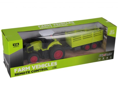 Traktor zdalnie sterowany z akcesoriami MEGA CREATIVE 542687