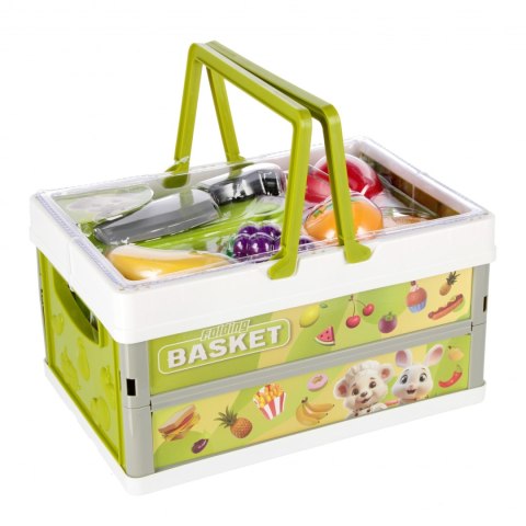 Zestaw kuchenny żywność w koszyku MEGA CREATIVE 543812