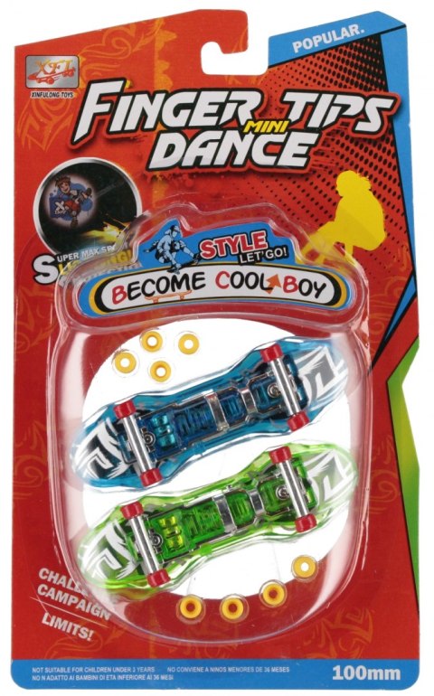 Deskorolka do skręcania op.2 szt. MEGA CREATIVE 545035