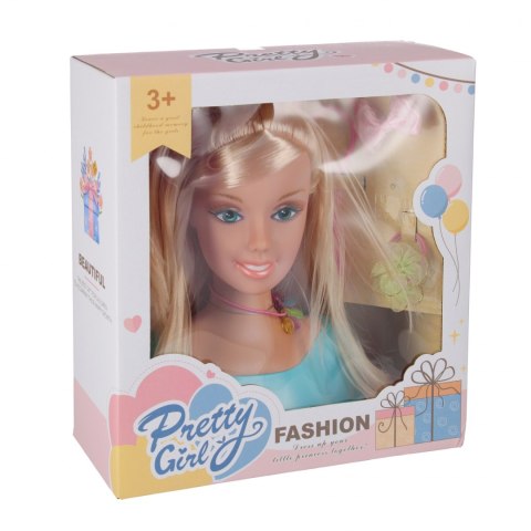 Głowa do stylizacji z akcesoriami mix MEGA CREATIVE 545030