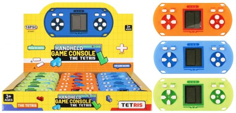 Gra elektroniczna Tetris 10cm mix wzorów MEGA CREATIVE 511302