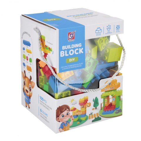 Klocki konstrukcyjne 100 elementów MEGA CREATIVE 544380