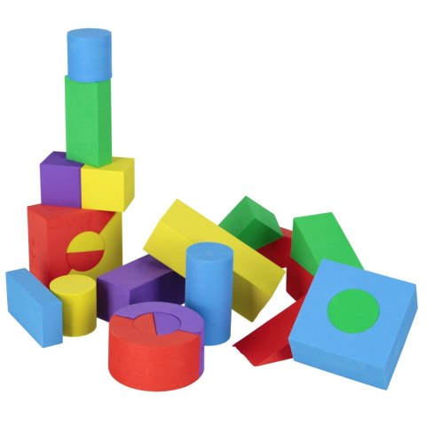 Klocki piankowe 34 elementy MEGA CREATIVE 545071