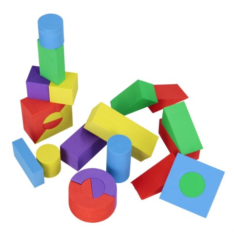 Klocki piankowe 34 elementy MEGA CREATIVE 545071