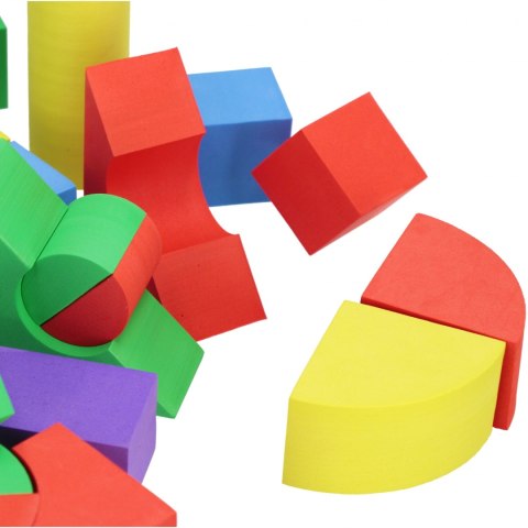 Klocki piankowe 47 elementów MEGA CREATIVE 545066