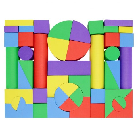 Klocki piankowe 47 elementów MEGA CREATIVE 545066