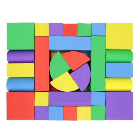 Klocki piankowe 76 elementów MEGA CREATIVE 545068