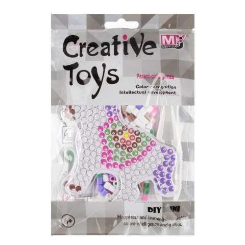 Koraliki do zgrzewania Zwierzęta MEGA CREATIVE 544394