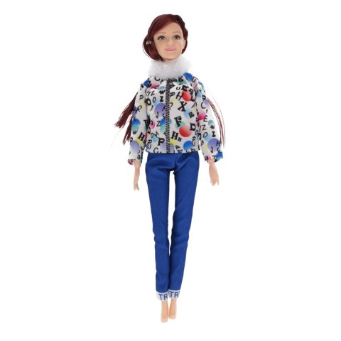 Lalka 29cm z akcesoriami Narciarka mix MEGA CREATIVE 545072