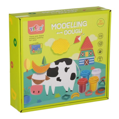 Masa plastyczna Farma z akcesoriami MEGA CREATIVE 545106
