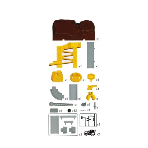 Parking Budowa z akcesoriami MEGA CREATIVE 544433
