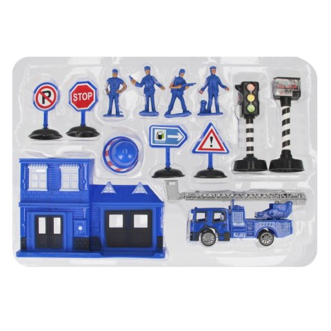Parking Policja baza z akcesoriami MEGA CREATIVE 544437