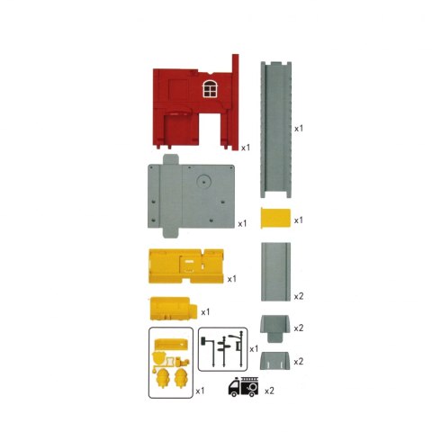 Parking Straż Pożarna z akcesoriami MEGA CREATIVE 544436