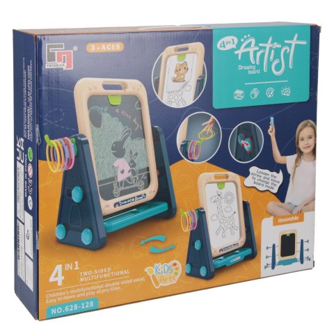 Tablica magnetyczna stojąca 4w1 z akcesoriami MEGA CREATIVE 544650