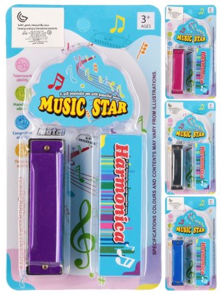 Instrumenty muzyczne Harmonijka mix MEGA CREATIVE 545451