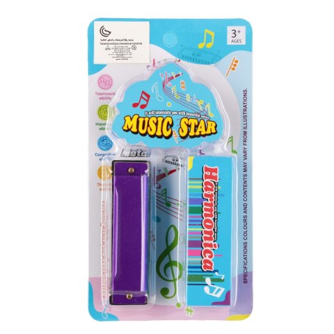 Instrumenty muzyczne Harmonijka mix MEGA CREATIVE 545451