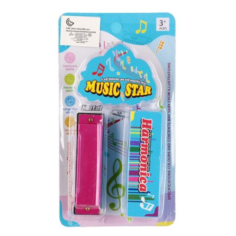 Instrumenty muzyczne Harmonijka mix MEGA CREATIVE 545451