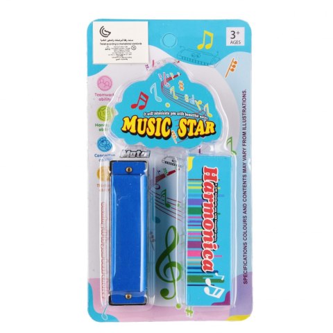Instrumenty muzyczne Harmonijka mix MEGA CREATIVE 545451