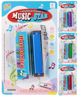 Instrumenty muzyczne Harmonijka mix MEGA CREATIVE 545456