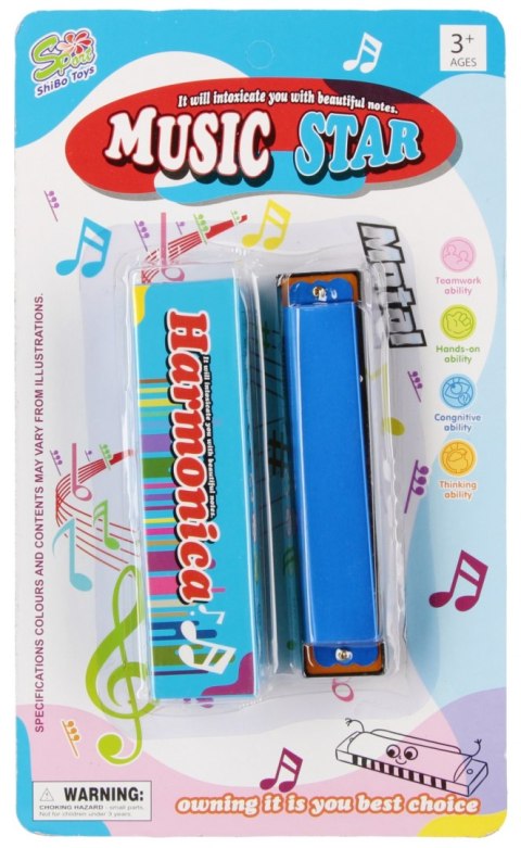 Instrumenty muzyczne Harmonijka mix MEGA CREATIVE 545456