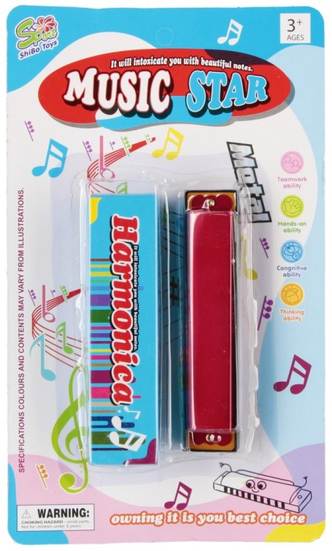 Instrumenty muzyczne Harmonijka mix MEGA CREATIVE 545456