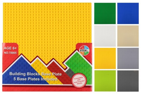 Klocki konstrukcyjne podstawa mix kolor MEGAQ CREATIVE 547394