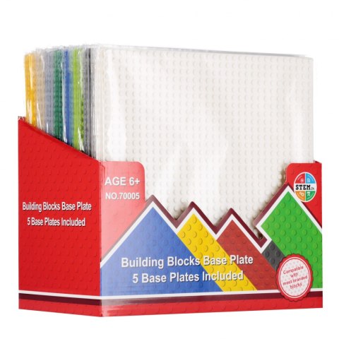 Klocki konstrukcyjne podstawa mix kolor MEGAQ CREATIVE 547394
