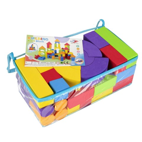 Klocki piankowe Maxi 45szt torba MEGA CREATIVE 545598