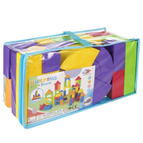 Klocki piankowe Maxi 45szt torba MEGA CREATIVE 545598