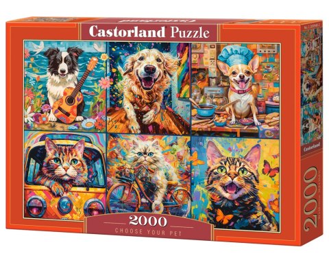 Puzzle 2000 el. Choose Your Pet CASTORLAND C-200948
