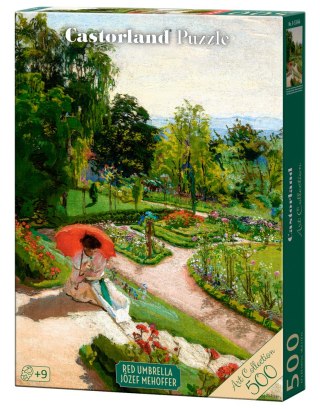 Puzzle 500 el. Red Umbrella, Józef Mehoffer Art Collection CASTORLAND B-54046