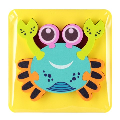 Puzzle piankowe Zwierzęta MEGA CREATIVE 545662