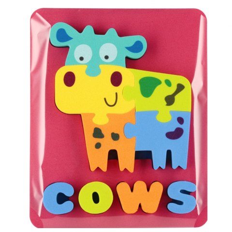 Puzzle piankowe Zwierzęta MEGA CREATIVE 545663