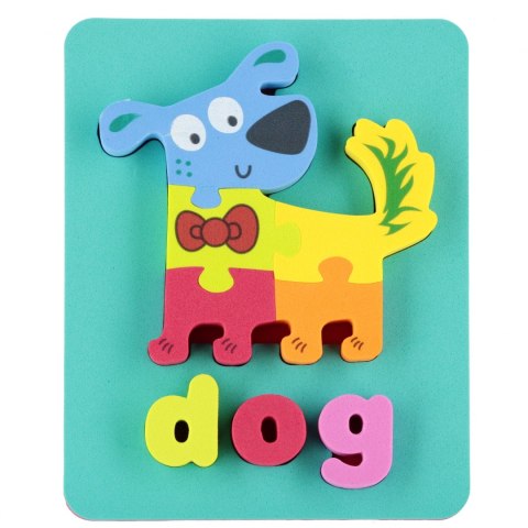 Puzzle piankowe Zwierzęta MEGA CREATIVE 545663