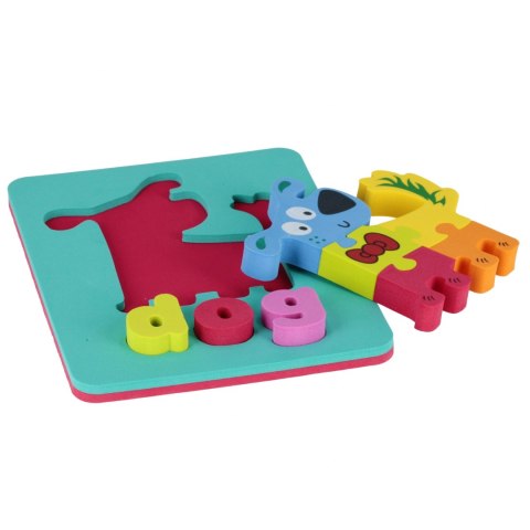 Puzzle piankowe Zwierzęta MEGA CREATIVE 545663