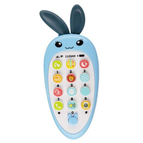 Zabawka dla dzieci Telefon Króliczek 16cm mix MEGA CREATIVE 545213