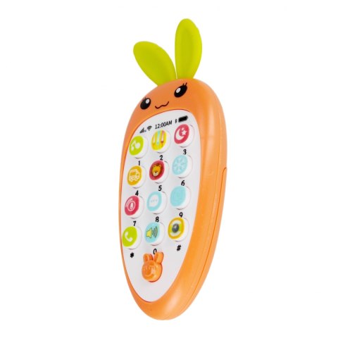 Zabawka dla dzieci Telefon Króliczek 16cm mix MEGA CREATIVE 545213